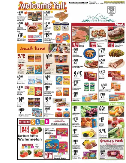 Melon Vine Food Store Weekly Ad