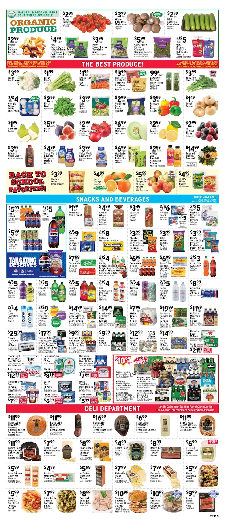 Met Foodmarkets weekly ad page 5