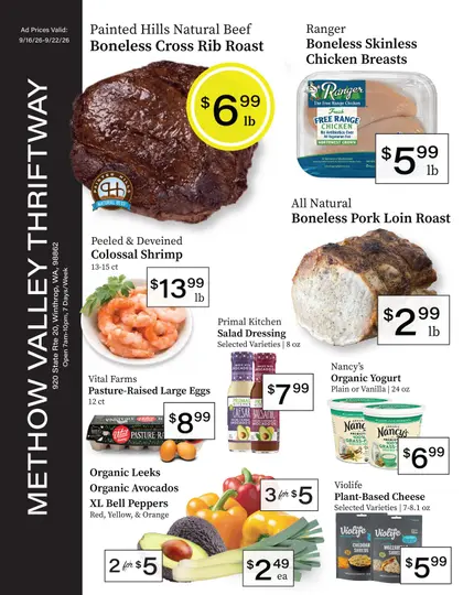 Methow Valley Thriftway Weekly Ad