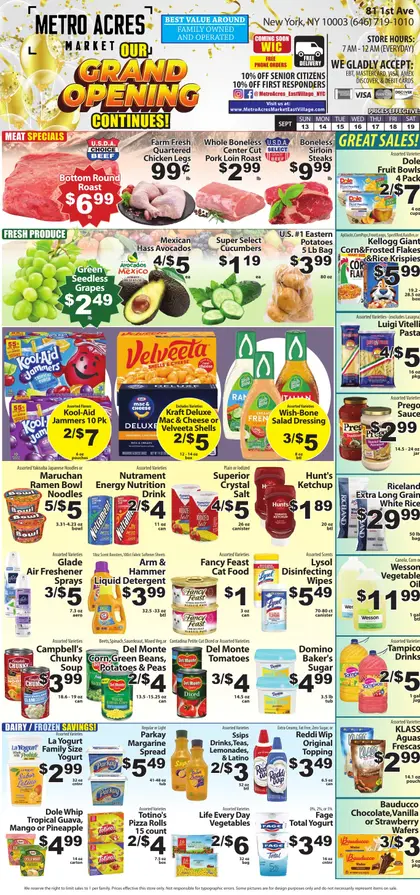 Metro Acres Market Weekly Ad