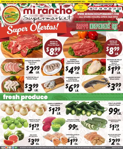 Mi Rancho Supermarket Weekly Ad