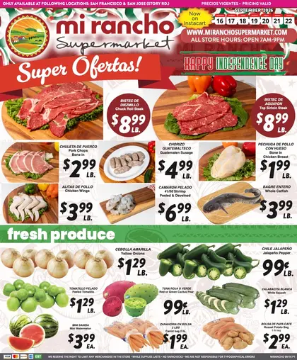 Mi Rancho Supermarket Weekly Ad