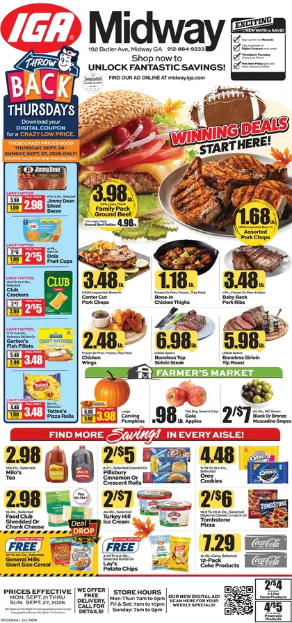 Midway IGA Midway IGA Weekly Ad