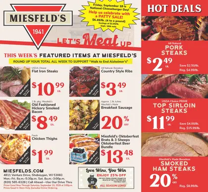 Miesfeld's Triangle Market Weekly Ad