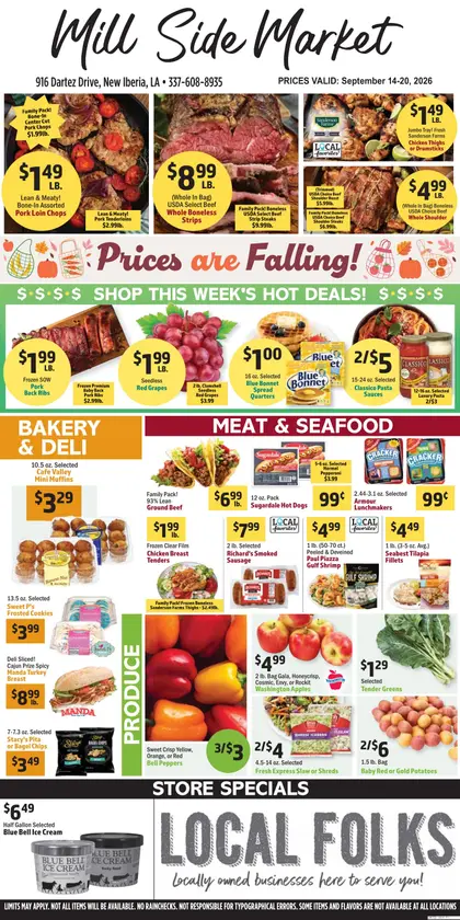 Mill Side Market Weekly Ad