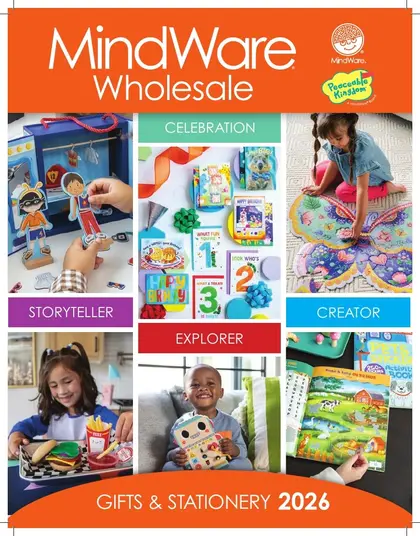 MindWare Wholesale Gift and Stationery Catalog Weekly Ad