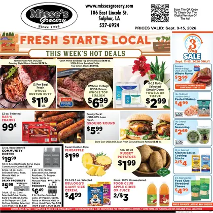 Misse's Grocery Weekly Ad