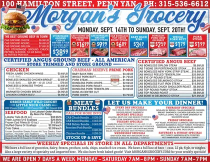 Morgan's Grocery Weekly Ad