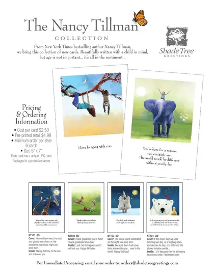 Nancy Tillman Collection Greeting Cards Catalog Weekly Ad