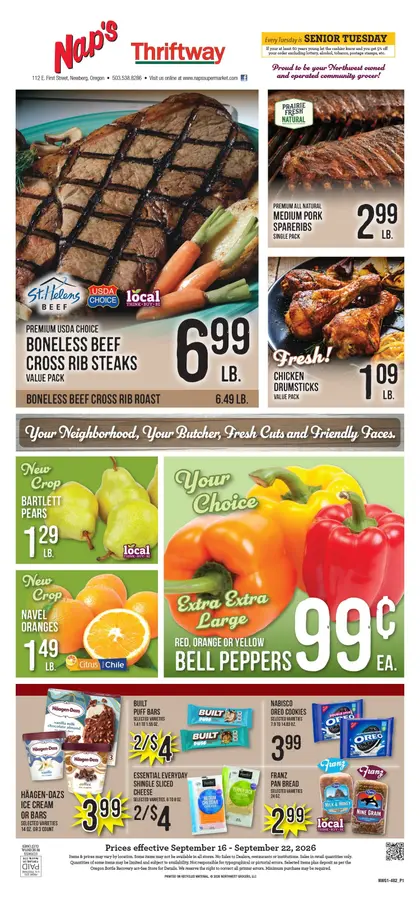 Nap's Thriftway Weekly Ad