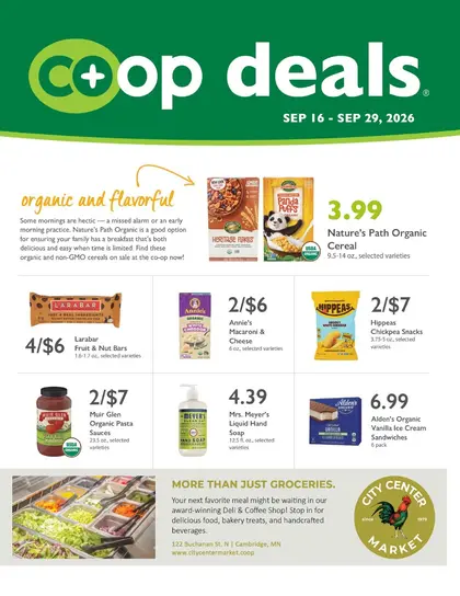 City Center Market Co+op Deals Weekly Ad