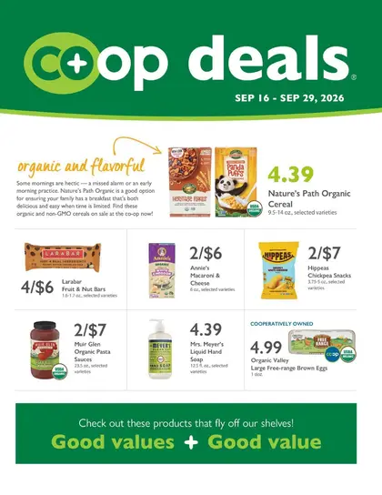 Durango Natural Foods Co-op Co+op Deals Weekly Ad