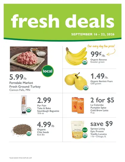 Outpost Natural Foods Co-op Fresh Deals Weekly Ad