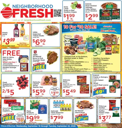 Neighborhood Fresh Weekly Ad