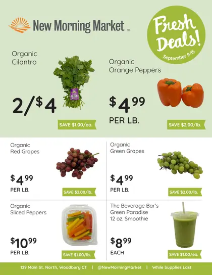New Morning Market Monthly Sales Weekly Ad