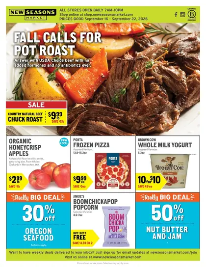 New Seasons Market Weekly Flyer