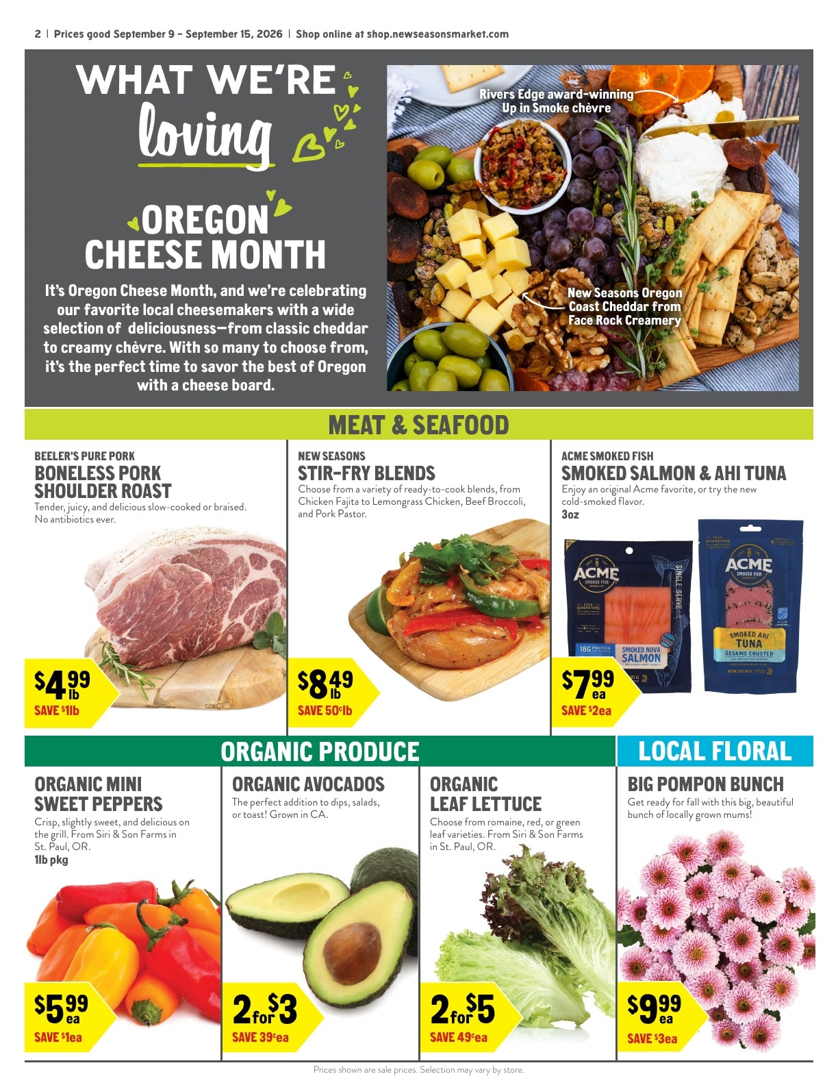 New Seasons Market weekly ad page 2