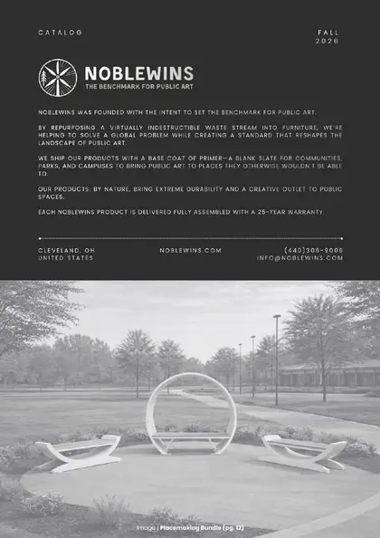 Noblewins Public Art Catalog Weekly Ad