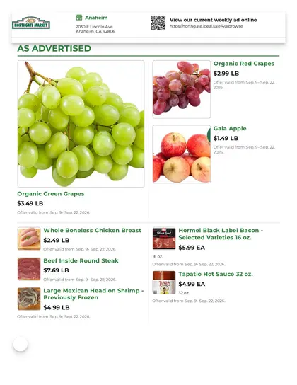Northgate Market Weekly Ad
