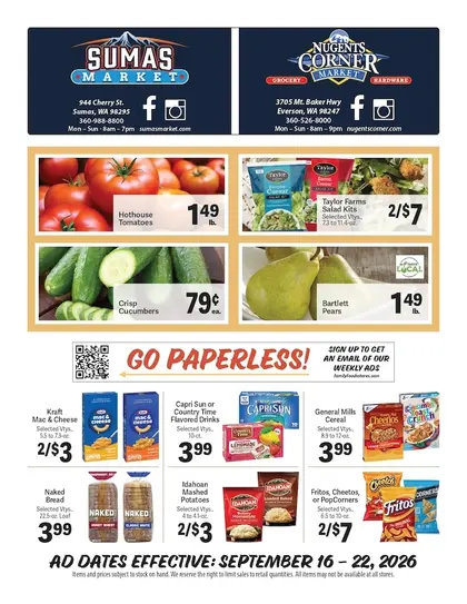 Nugents Corner Market Weekly Ad