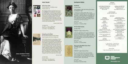 Ohio University Press Fall and Winter Book Catalog Weekly Ad
