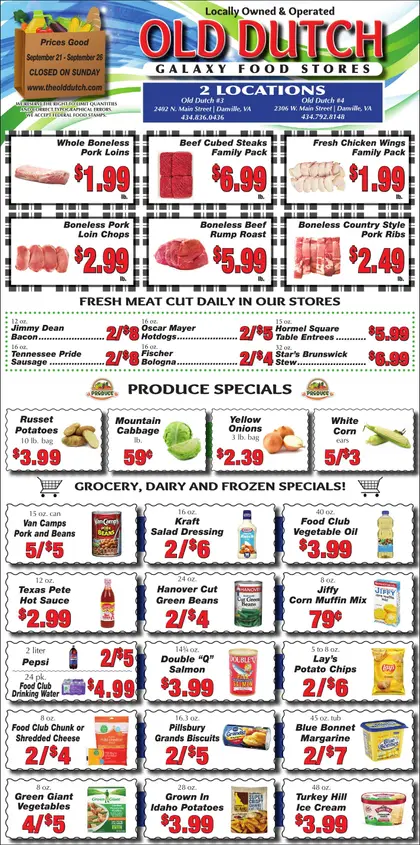 Old Dutch Supermarket Weekly Ad