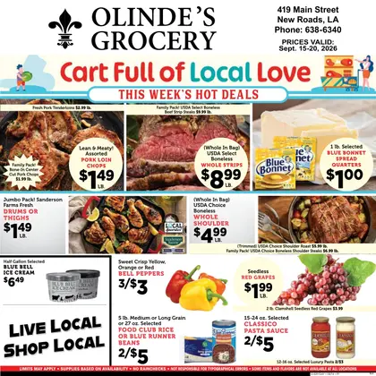 Olinde's Grocery Weekly Ad