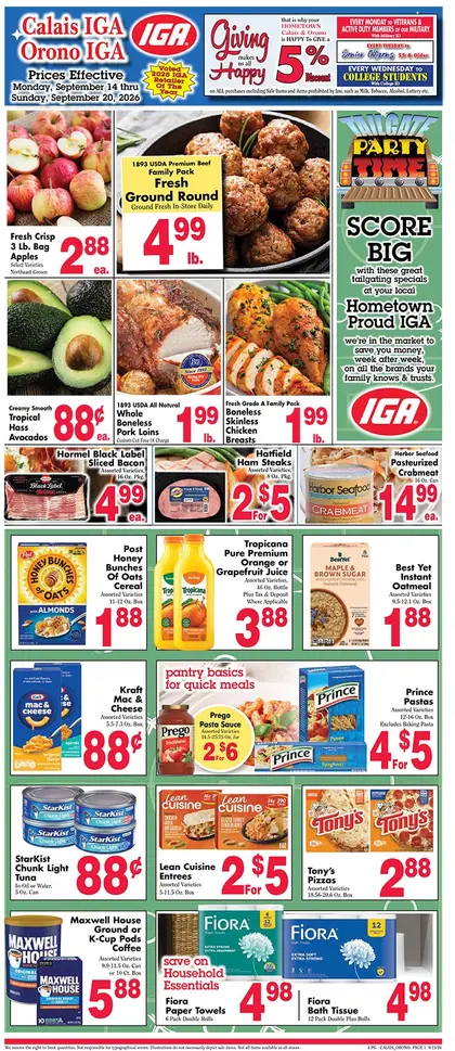 Orono IGA Weekly Ad