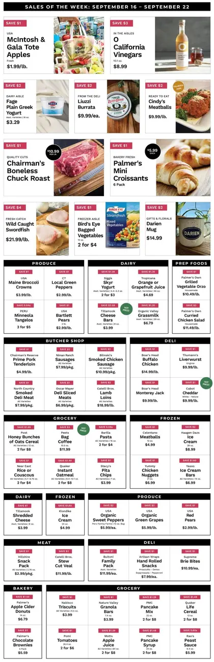 Palmer's Supermarket IGA Sales of the Week Weekly Ad
