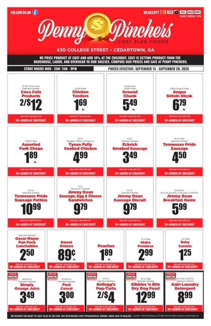 Penny Pinchers Weekly Ad