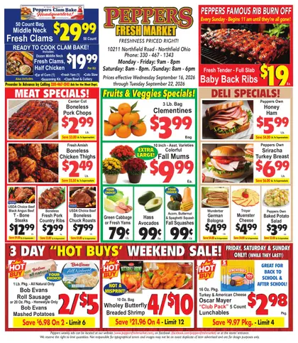 Peppers Fresh Market Weekly Ad