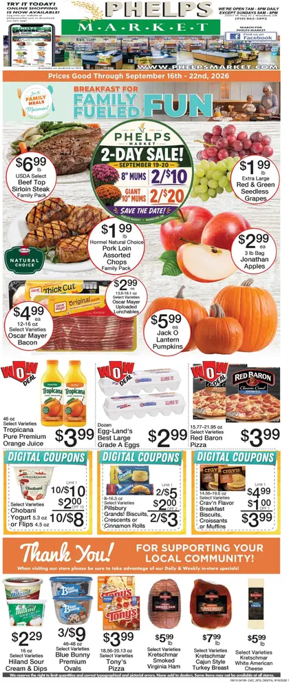 Phelps Market Weekly Ad