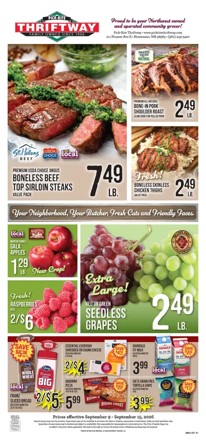 Pick-Rite Thriftway Weekly Ad