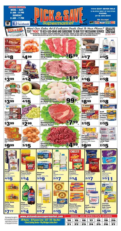 Pick & Save Supermarket Weekly Ad