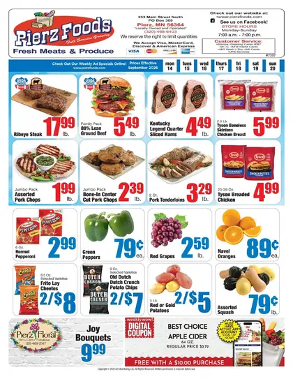 Pierz Foods Weekly Ad