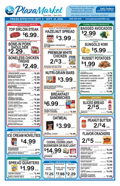 Plaza Market Eatonville Weekly Ad