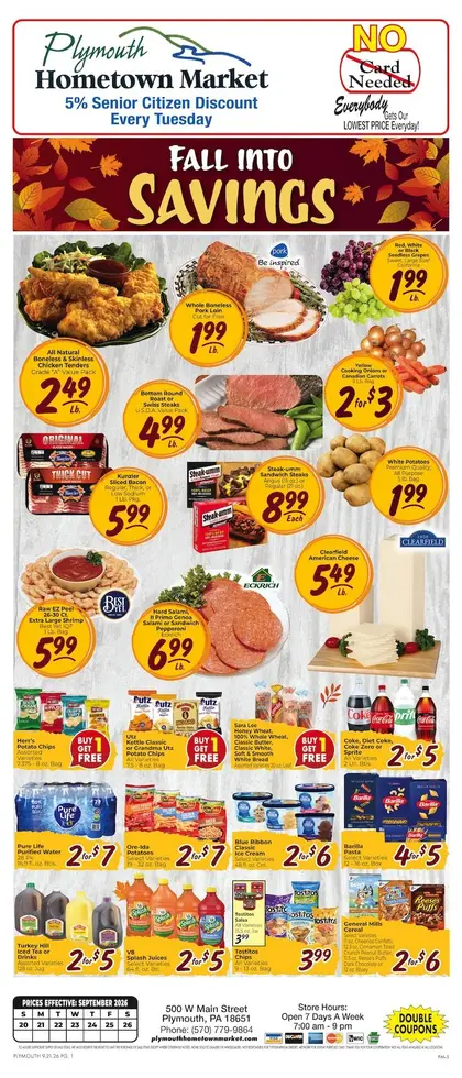 Plymouth Hometown Market Weekly Ad