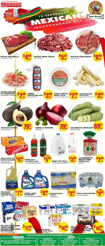 Poco Loco Supermercado Weekly Ad