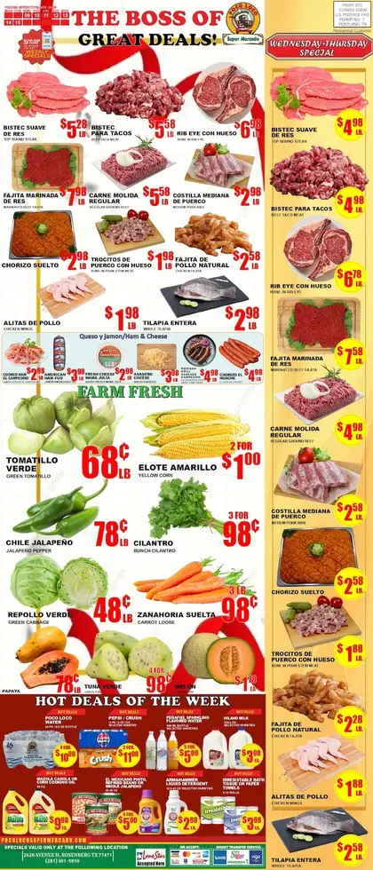 Poco Loco Supermercado Weekly Ad