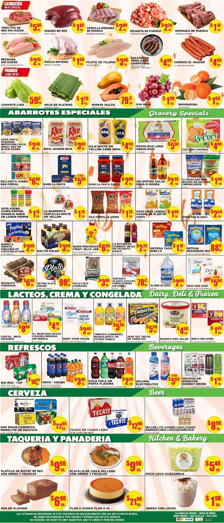 Poco Loco Supermercado weekly ad page 2