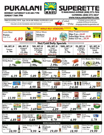 Pukalani Superette Weekly Ad