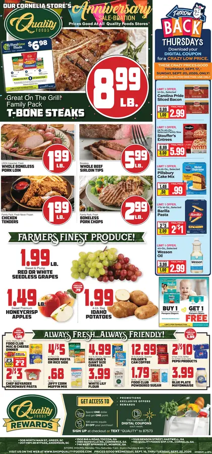 Quality Foods Weekly Ad