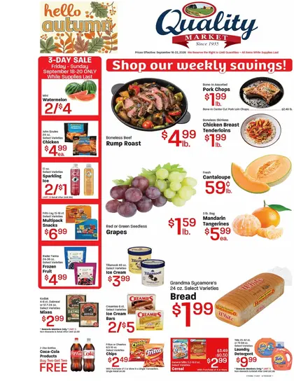 Quality Market Weekly Ad