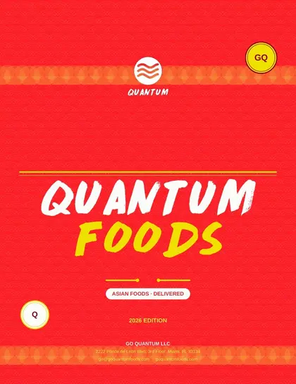 Quantum Foods Asian Foods Catalog Weekly Ad