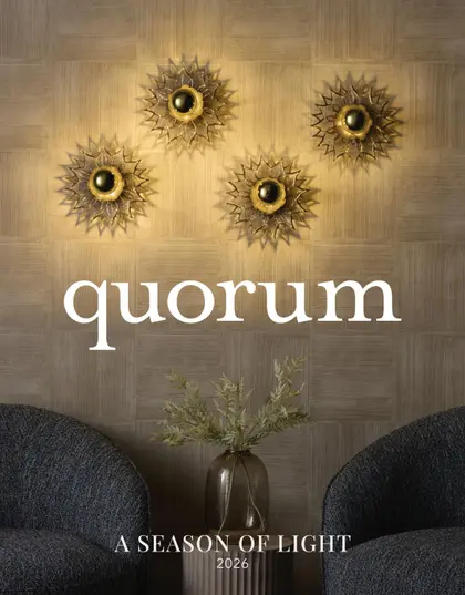 Quorum International Spring Lighting Lookbook Weekly Ad