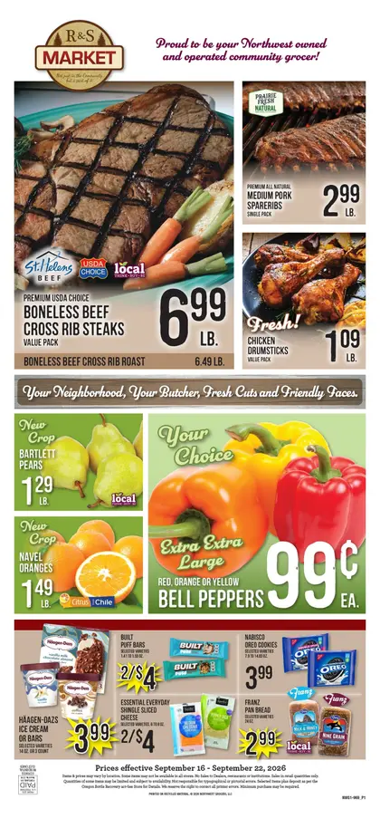 R&S Market Weekly Ad