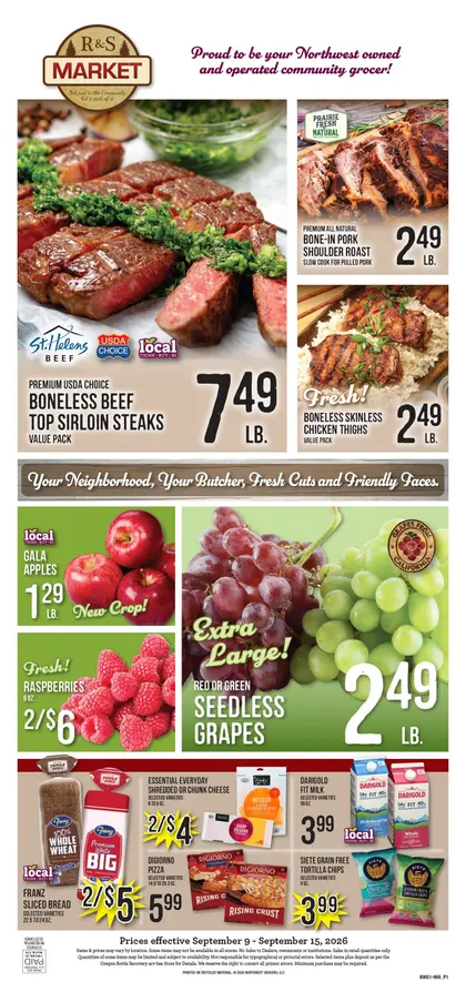 R&S Market Weekly Ad