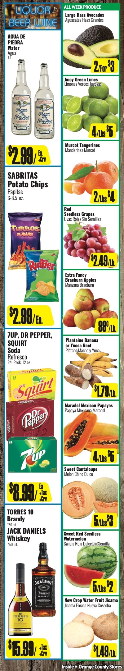 R Ranch Markets weekly ad page 3