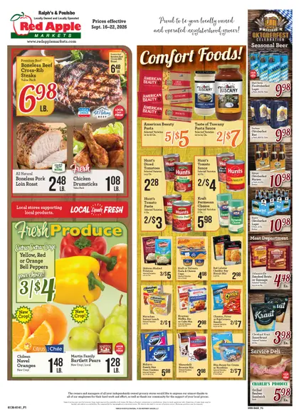 Ralph's and Poulsbo Red Apple Markets Weekly Ad