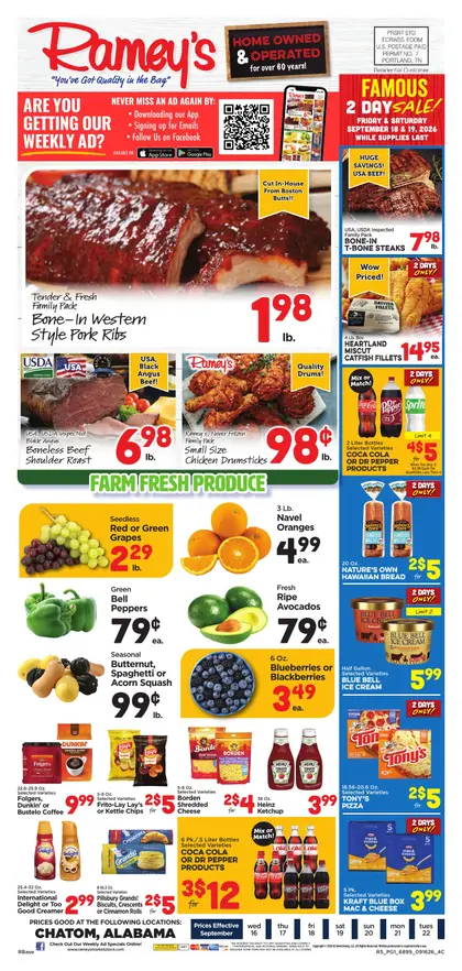 Ramey's Weekly Ad